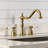 Kingston Brass Bel-Air Double-Handle Widespread Kitchen Faucet-70851124-28304916