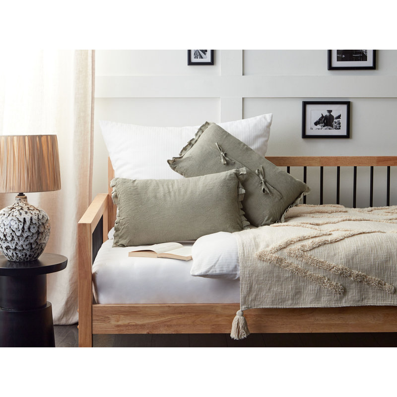 Bernet Rectangular Cushion, Light Grey