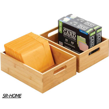 SR-HOME Wood, Plastic Desk Organizer