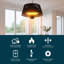 Electric Hanging Patio Heater