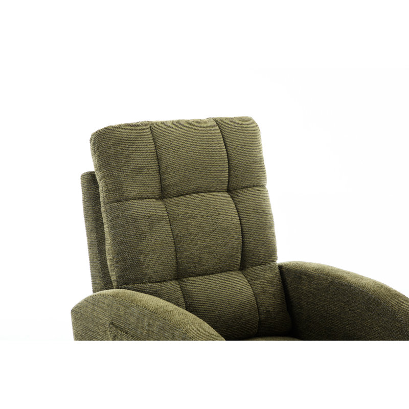 Fauteuil à bascule Modern Modern Comfy, Cyan