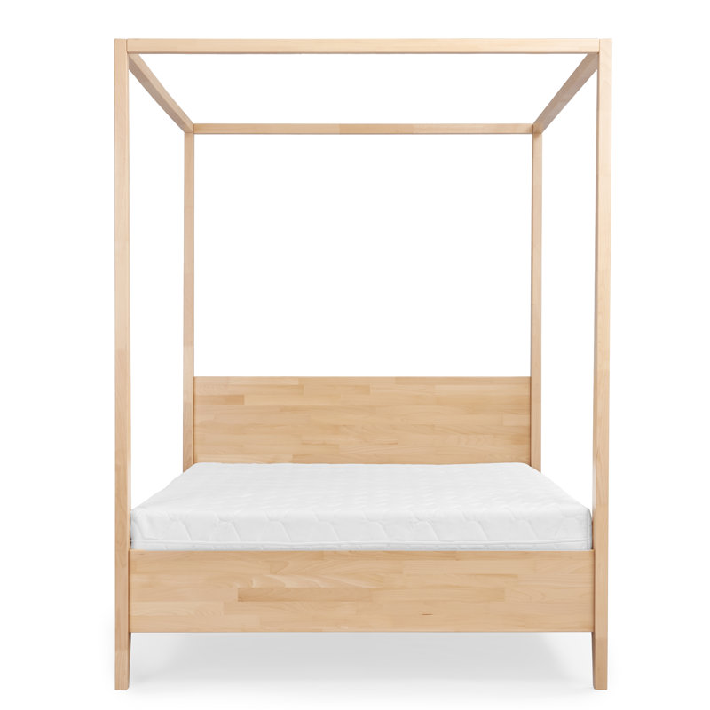 Solid Wood Bed, Small Double (4')