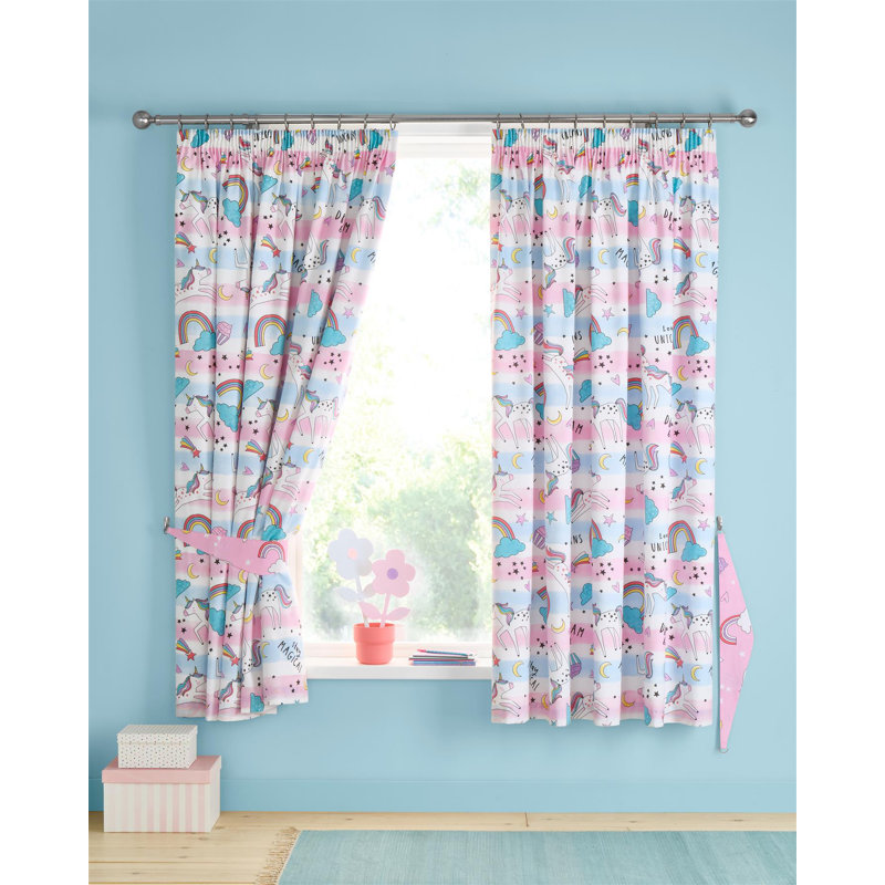 Varujhan Cotton Blend Curtain Panel Pair