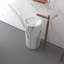 Lavabo sur pied en marbre 33 po