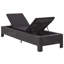Chaise longue simple inclinable avec coussins 88 po Averelle-746170818-746170816