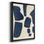 «Blue P pièces I», reproduction sur toile encadrée-762526508-762526514