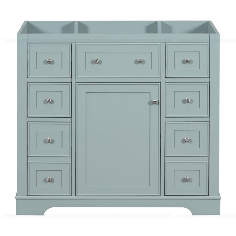 Meuble-lavabo 36 po sans lavabo, Vert