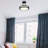 12 Inch, 15 Watt LED Indoor Semi Flush Mount Ceiling Fixture with Color Temperature Selection, Frosted Acrylic Shade-109842729