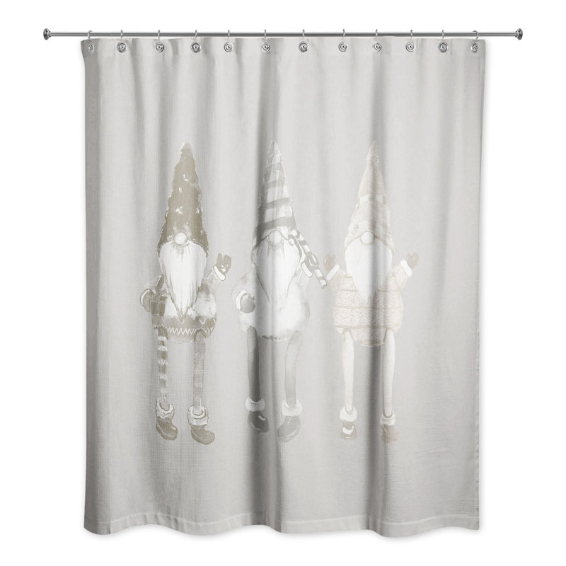 Rideau de douche simple Meena