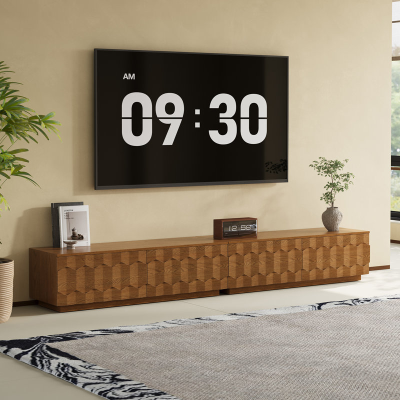 Meuble télé 94,5 po, H 13,6 po x L 94,5 po x l 15 po