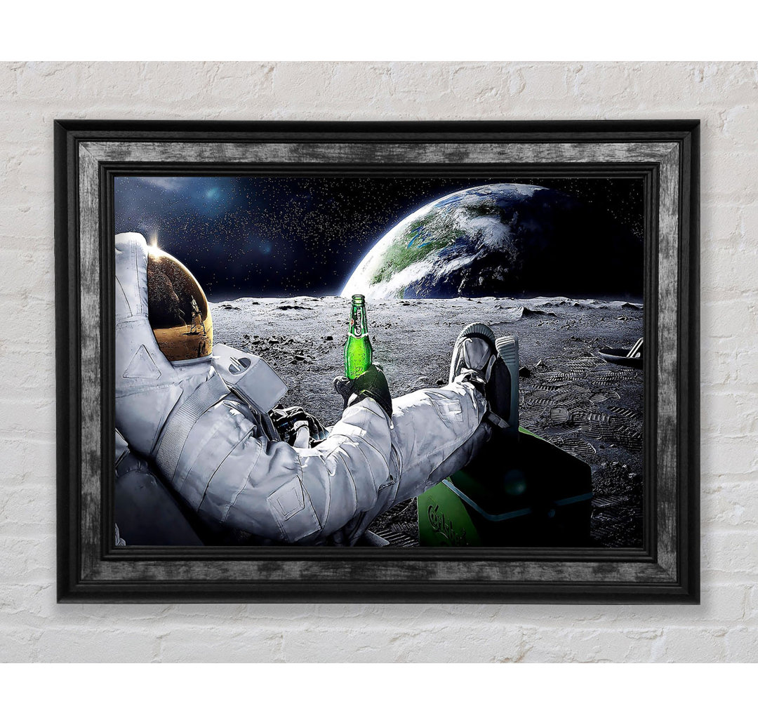 Moon Drink - Einzelner Bilderrahmen Kunstdrucke