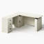 63'' W L-Shaped Electric Height Adjustable Desk