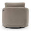 Chantry - Fauteuil d'appoint pivotant en tissu sable moderne gris