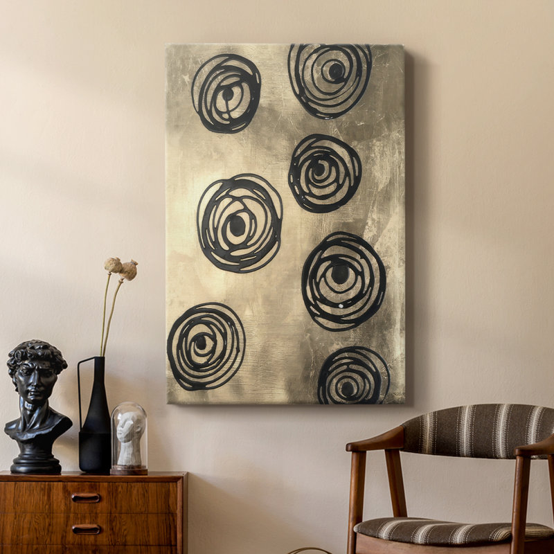 Quantum Circles I - galerie sur mesure, H 27 po x l 18 po