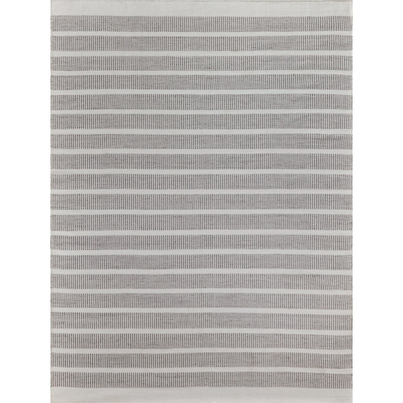Boca Geometric Area Rug in Ivory, Rectangle 2' x 3'