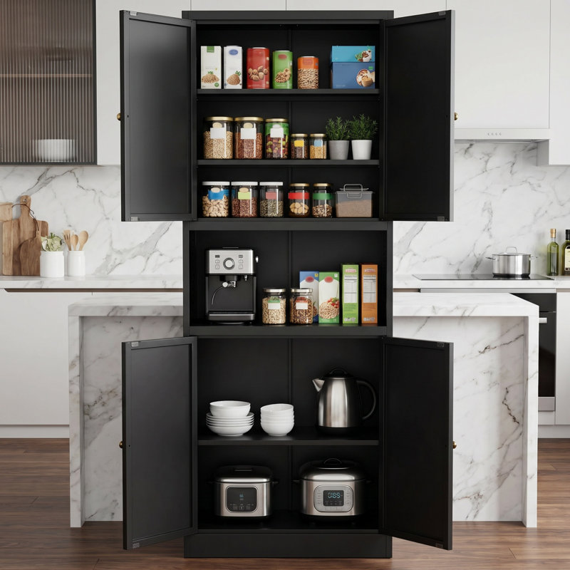 Kitchen Pantry Storage Cabinet