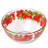 Ashberry Glass Salad Bowl