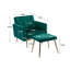 Chaise d'appoint avec accoudoirs et dossier réglables-91933816