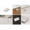 DCM315U14 - Tiroir, armoire, miroir, 3 po x 1-1 / 2 po en nickel poli