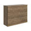 Commode décorative à 8 tiroirs brune L 47 po Lukasik