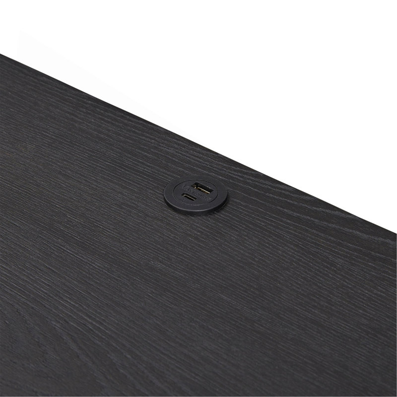 Petite table de chevet - poivre, Noir