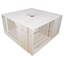 8 Pair Stackable Solid Wood Shoe Rack