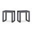 BALTIC 20" Metal Outdoor Side Table (Set of 2) by Real Flame-2024458916