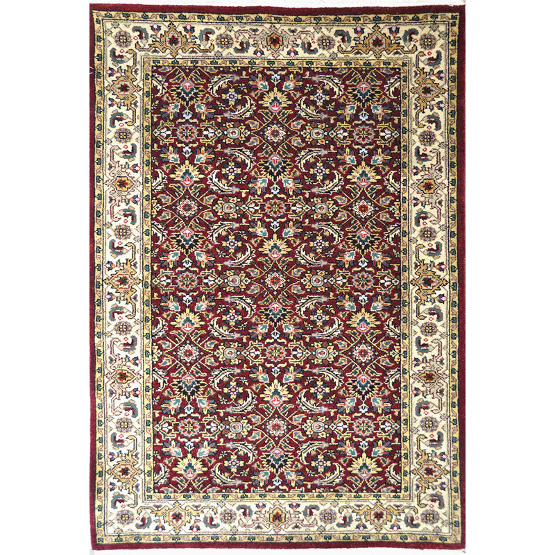 Wool Oriental Area Rug, Rectangle 3' x 5'