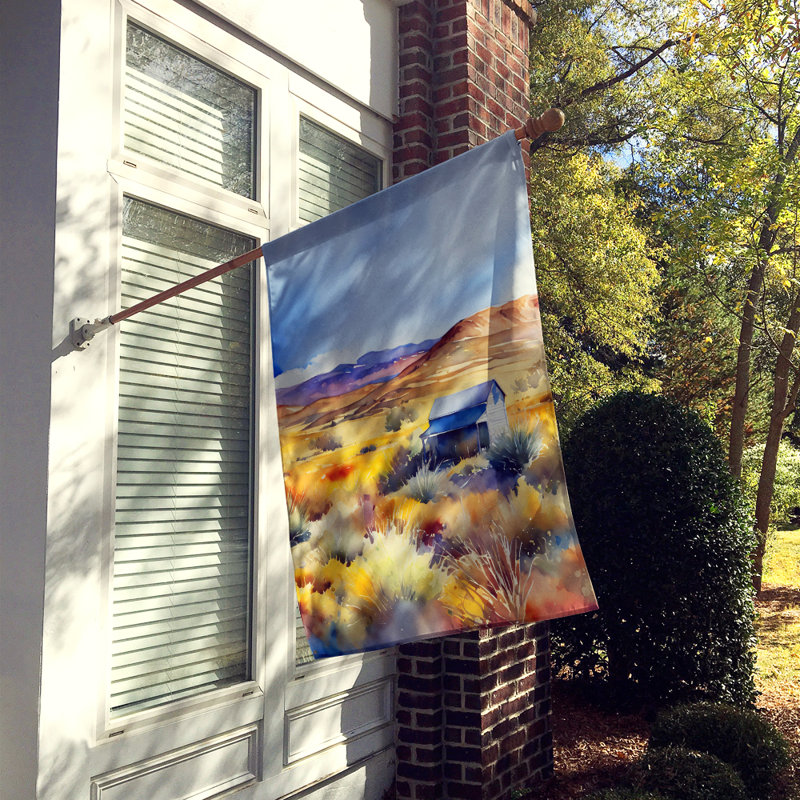 Drapeau de maison en polyester à double face H 40 po x l 28 po