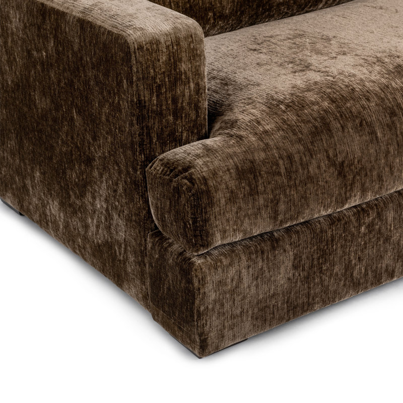 Ludwig Sofa, 37" H x 95.5" W x 43.5" D