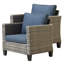Kaniha Wicker Outdoor Lounge Chair-368400251