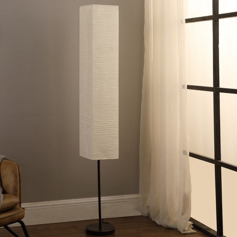 62.5-Inch Noki Japanese Paper Floor Lamp