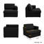 Fauteuil d'appoint rembourré à gauche Boucle-729463867