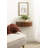 Kristie Half-circle Mango Solid Wood Floating Shelf with Drawer-854511534
