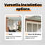 VidaXL Polyester Cover Retractable Patio Awning-126440594-126440599-126440600