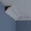 3 1/4"H x 3 3/4"P x 5"F x 94 1/2"L Bulwark Rose Crown Moulding
