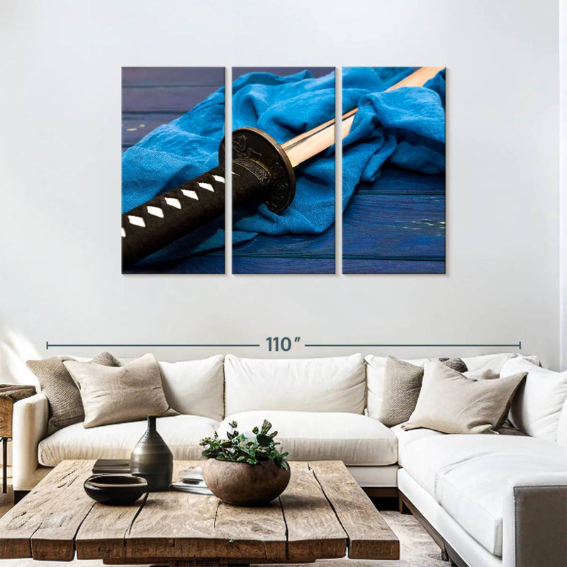 Mait Samurai Sword, 48" H x 74" W