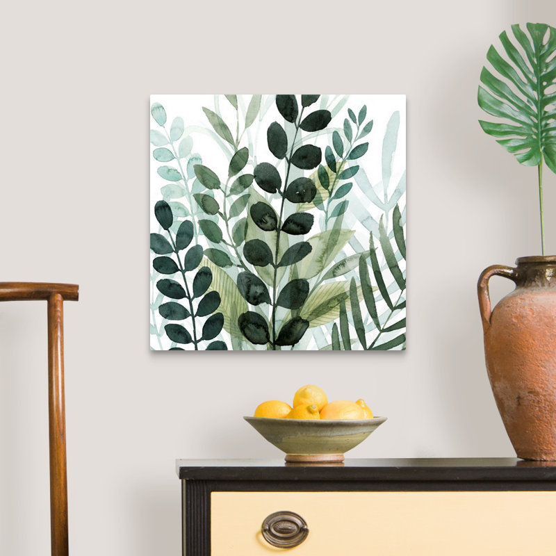 «Forest Forage IV», art mural sur toile, Toile tendue, H 20 po x l 20 po