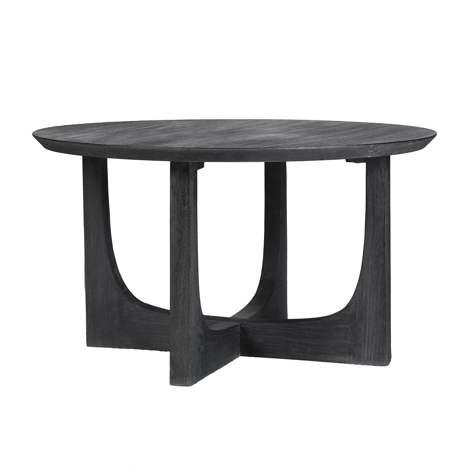 Reverse Arch Cross Legs Coffee Table