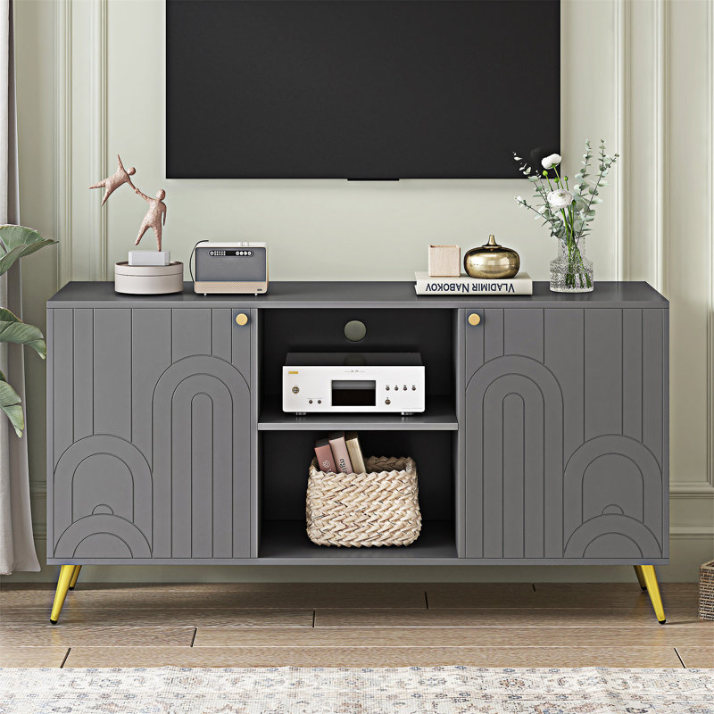 Meuble télé avec console réglable