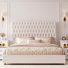 3 Piece Upholstered Velvet Bedroom Set