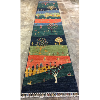 Multicolored Runner Tree of Life 2'6" x 12'7"