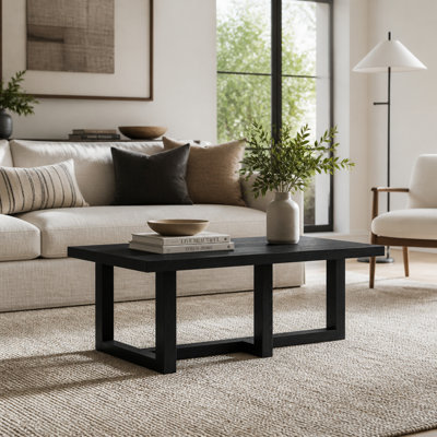 Luno 3-Piece Coffee Table Set Including Coffee Table and Two End Tables