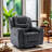 Dreauna Faux Leather Home Theater Seat-78980777
