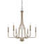 Lustree 6 lumières façon bougie/classique Climsland