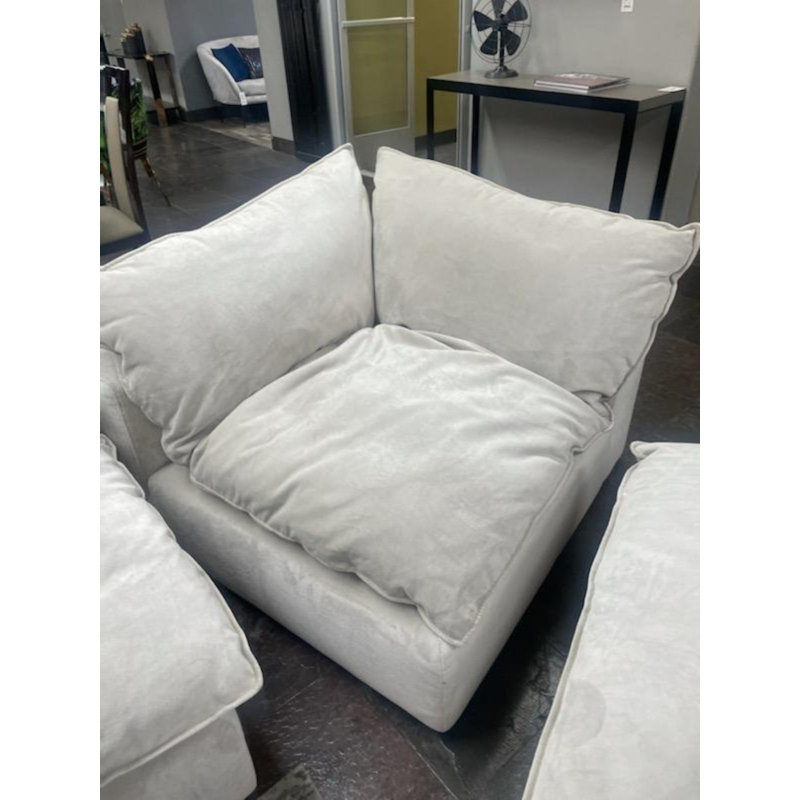 Chaise et demi rembourrée Neher