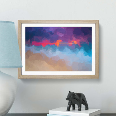 Pink Sunset - Framed Print