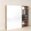 Armoire à pharmacie avec rangement, miroir de salle de bain moderne en bois 31,56 po