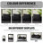 Compression Sectionals, Black Chenille 8 Seat Modern Curved Sofa for Home