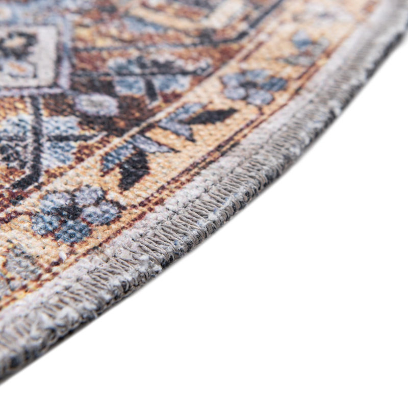 Nienke Oriental Indoor Rug, Round 4'